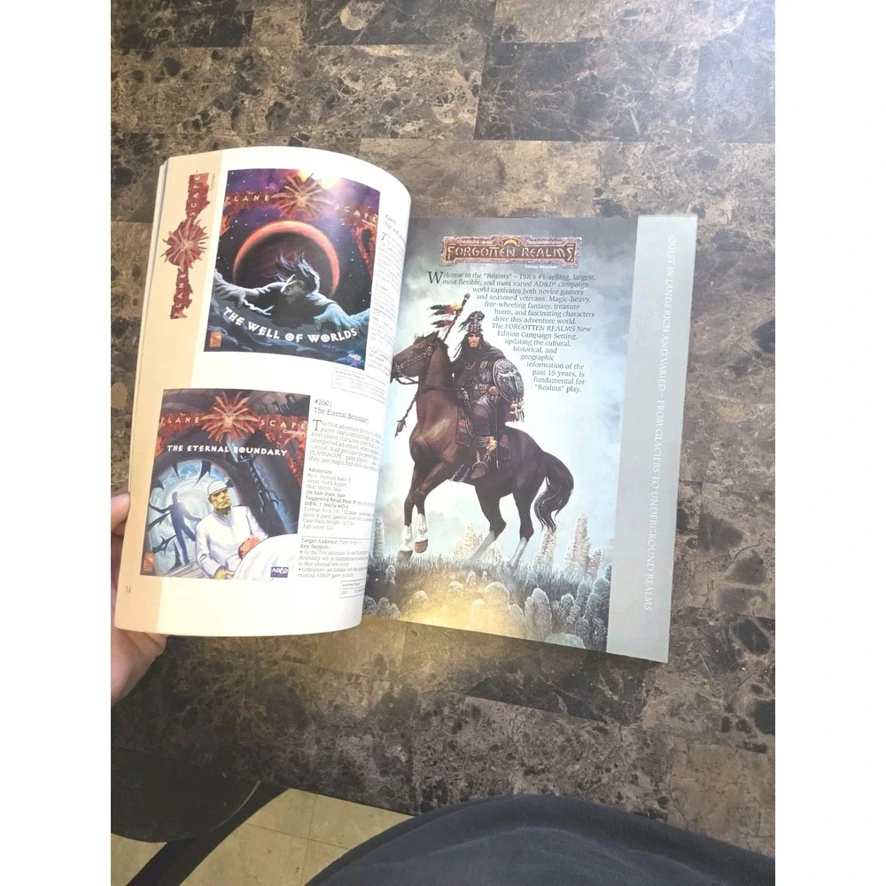 1994 TSR MASTER CATALOG THE BEST IN GAMES & BOOKS VGC! Dungeons Dragons D&D